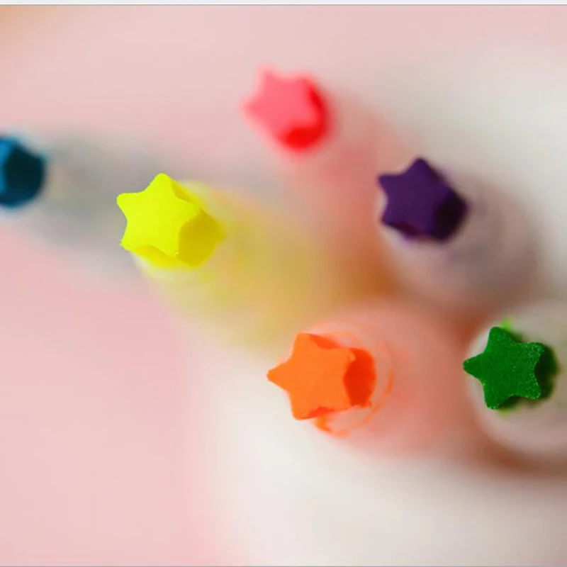 _ Креативный маркер-ручка оригинального типа с пятиконечной звездой акварельные