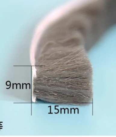 10 м/лот самоклеящаяся уплотнительная лента для дверей и окон ветрозащитная