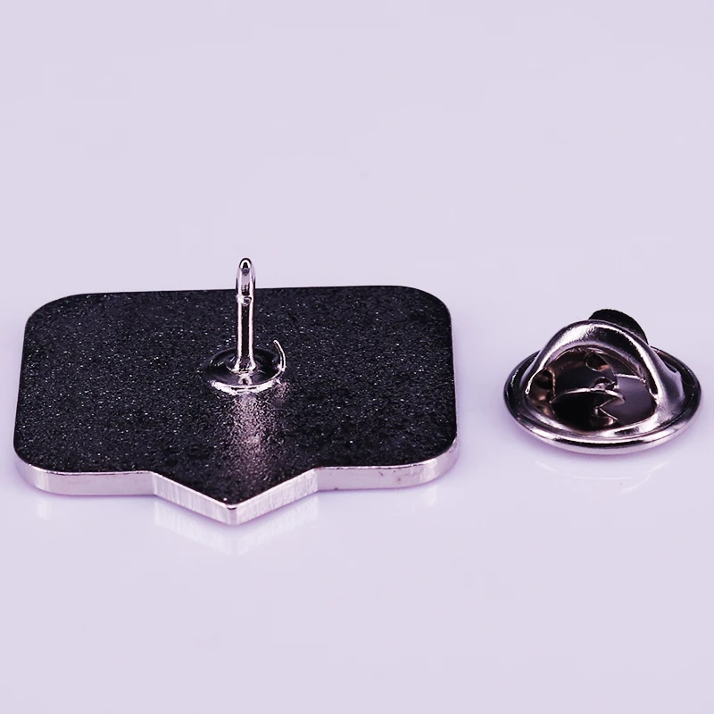 Розовый значок уведомления 1 как брошь в социальных сетях виде пузыря речи милый