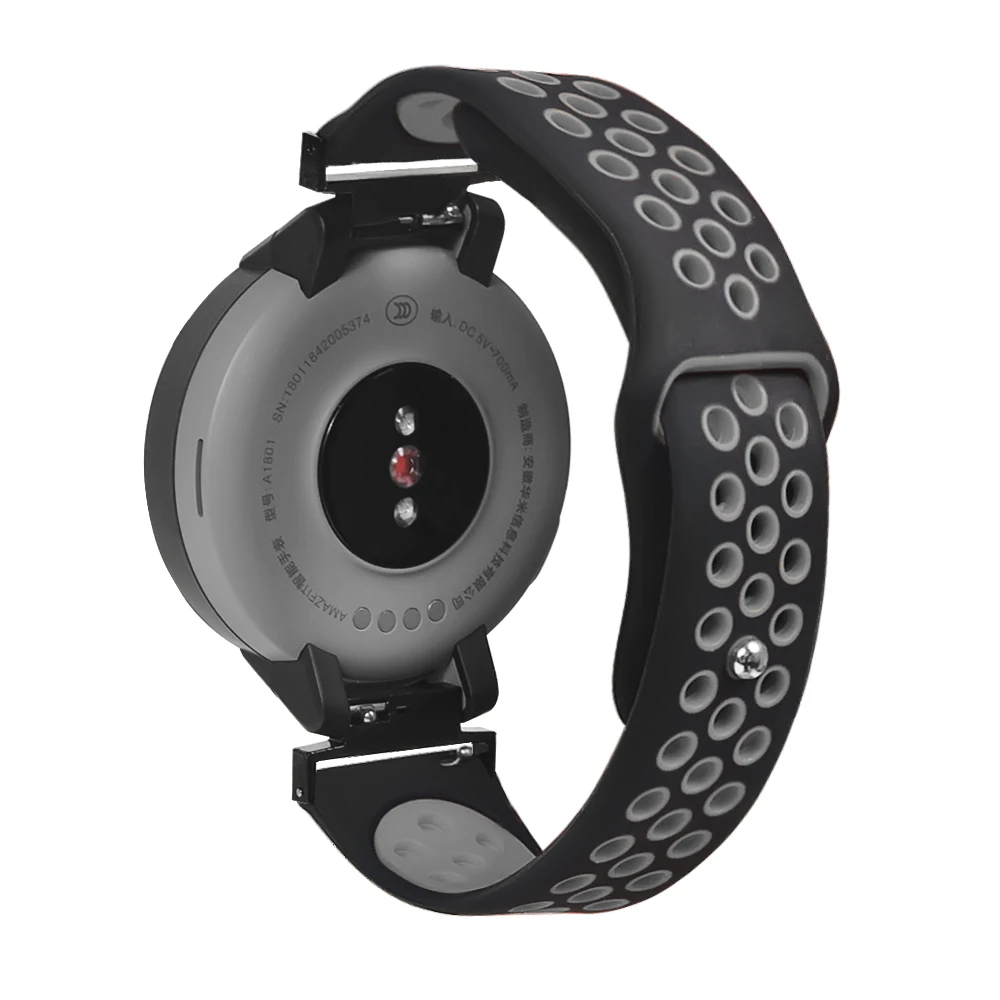 AKBNSTED мягкий силиконовый запасной браслет ремешок для Huami Amazfit Verge спортивные наручные часы аксессуары для Amazfit Verge