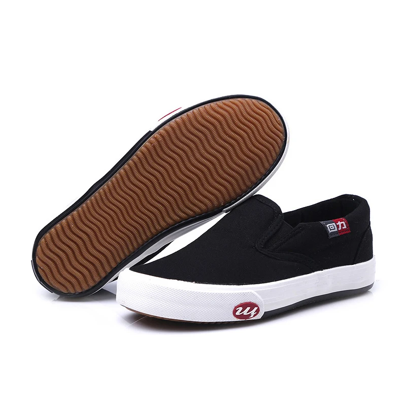 Children sneakers white shoes canvas girl boys girls kids casual Child flat black blue | Детская одежда и обувь