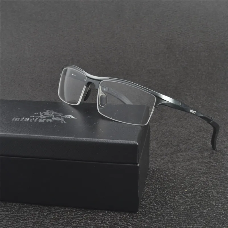 MINCL/2017 алюминиево магниевая оправа для мужских очков металлические очки в оправе