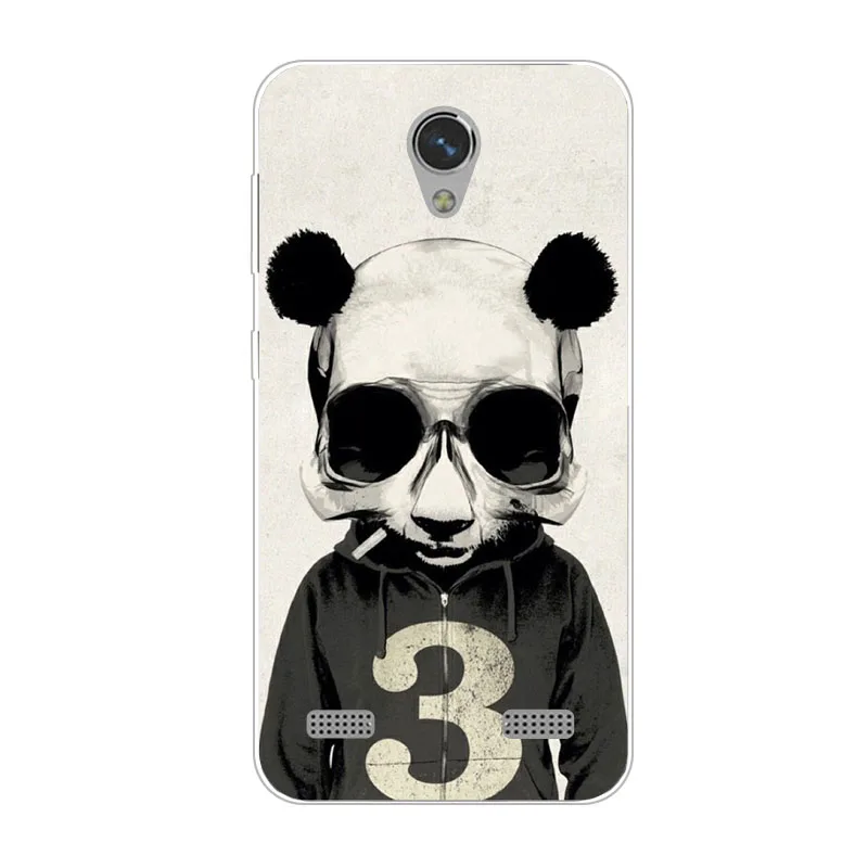 zte blade a520 Case Silicon Fashion Cartoon Painting Soft TPU Back Cover for a 520 protect Phone bags |