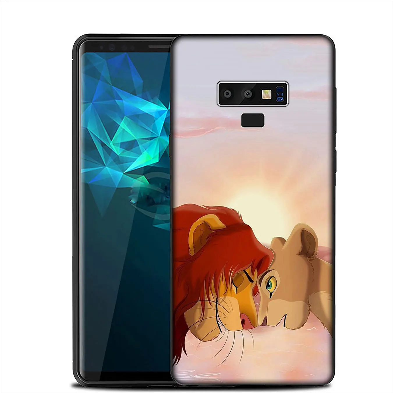 Мягкий силиконовый чехол IYICAO the Lion King для Samsung Galaxy A6 Plus A9 A8 A7 2018 A3 A5 2016 2017 Note 9 8 |