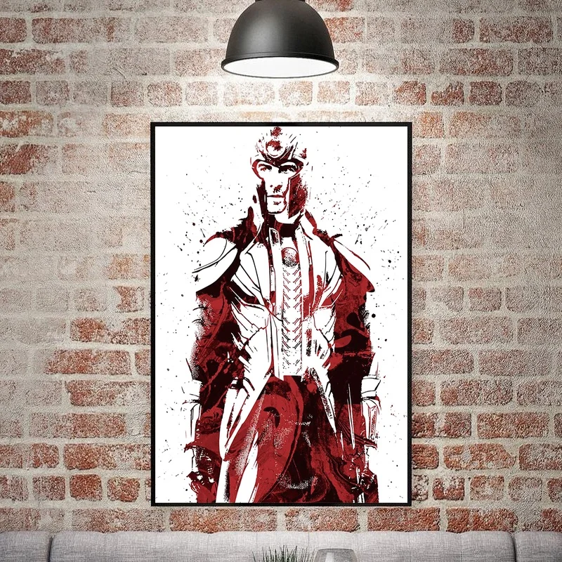 X-Men Magneto Movie Canvas Poster настенная Художественная печать детский Декор домашний декор