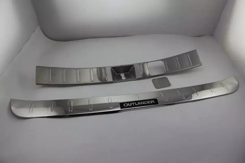 Для Mitsubishi Outlander защита заднего бампера задний порог Накладка из нержавеющей стали аксессуары для стайлинга автомобилей