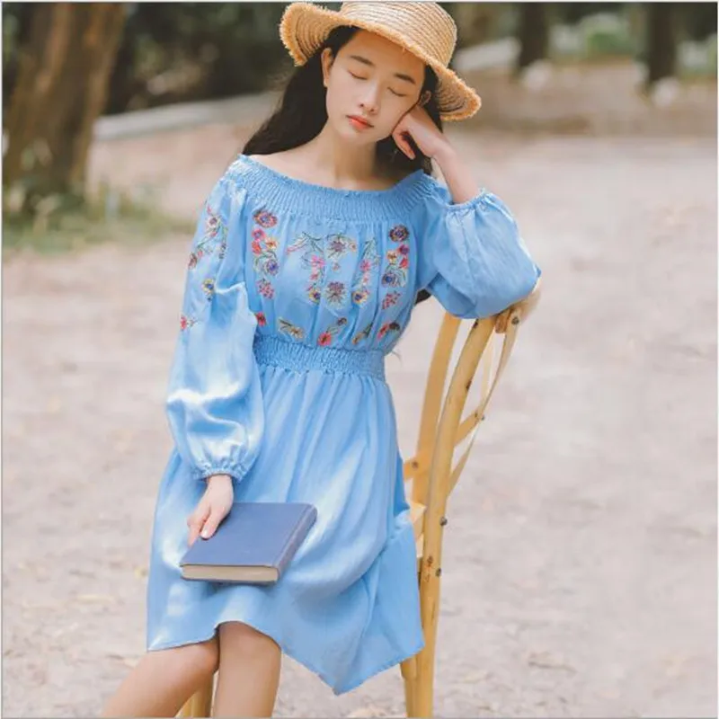 Женские платья с длинным рукавом лето 2019 | Женская одежда