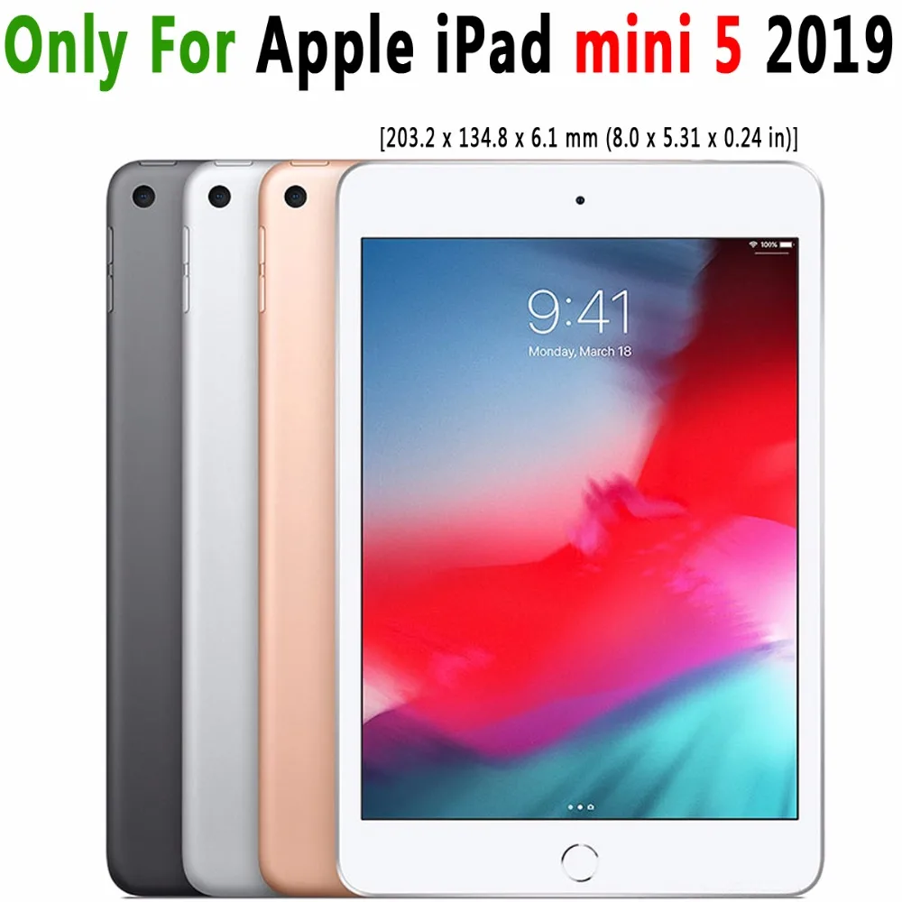 Ультратонкий чехол для Apple iPad Mini 5 2019 7 9 A2133 A2124 ТПУ силикон прозрачный мягкий