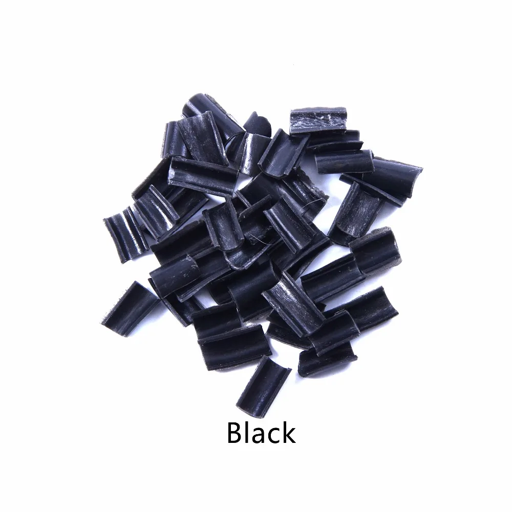 

200pcs Keratin glue for hair Nail Tip Keratin U-Shaped Fusion Chips Glue Nail Tip Keratin Nail Tip for hair extension