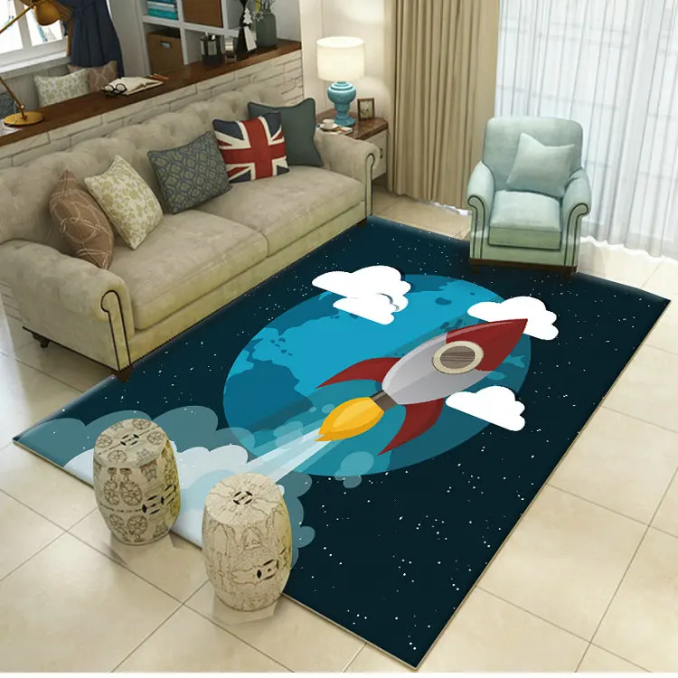 3D Dream Universe Galaxy Space ковры для гостиной спальни коврики для детской комнаты декор мягкий ковер детские коврики для ползания детские подарки - Цвет: 6