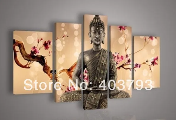 

2014 NEW MODERN ABSTRACT HUGE WALL ART OIL PAINTING ON CANVAS buddha paitings (no framed) free shipping
