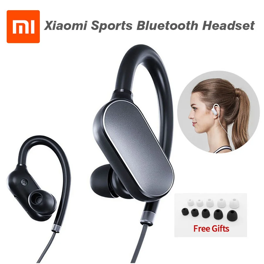 Оригинальные Bluetooth наушники Xiaomi Беспроводные спортивные водонепроницаемые с