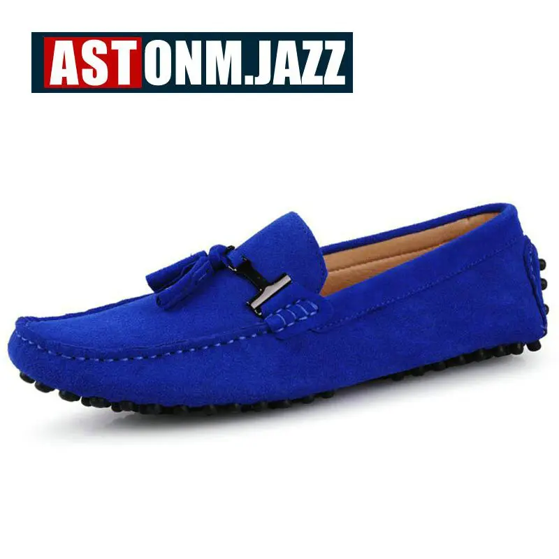 2017 мужские повседневные замшевые лоферы ручной работы дышащие кожаные