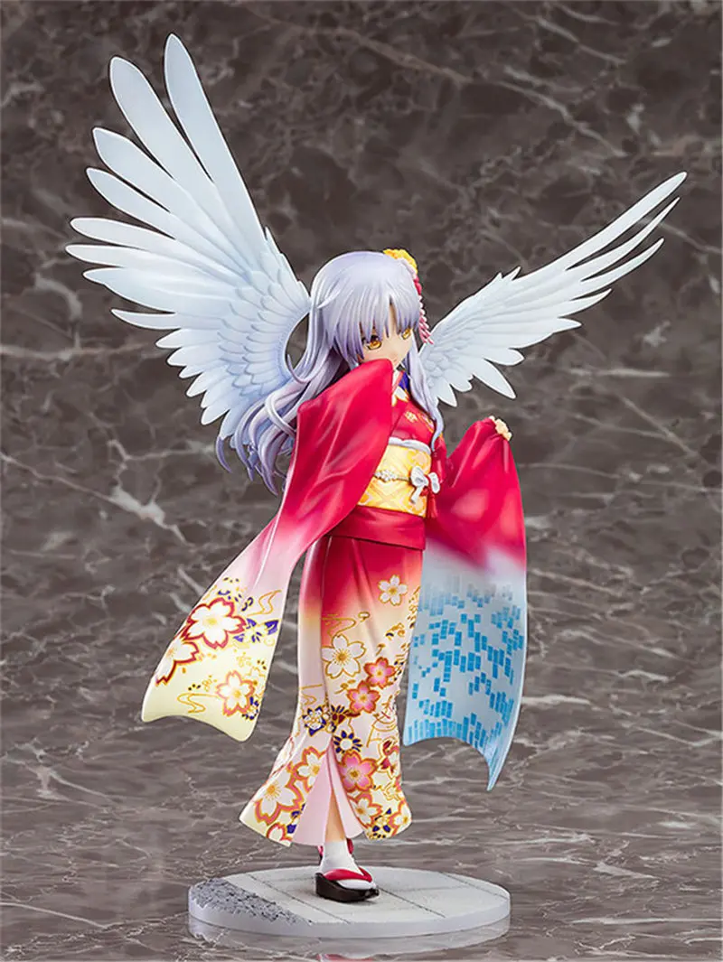

19cm Angel Beats Tachibana Kanade Kimono Beauty Girls Sexy Girls PVC Action Figures Toys Anime Figure Toy for Kids Children Gift