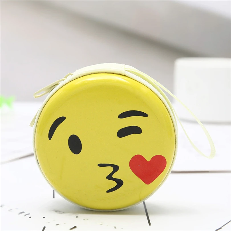 AOTIAN Детский Мини Круглый Wechat Expression маленький кошелек для монет кошелек сумочка милые мини-сумки для денег чехол для мальчиков и девочек A30
