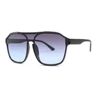 Солнцезащитные очки HBK женские, квадратные, большие градиентные Брендовые очки UV400, 2019