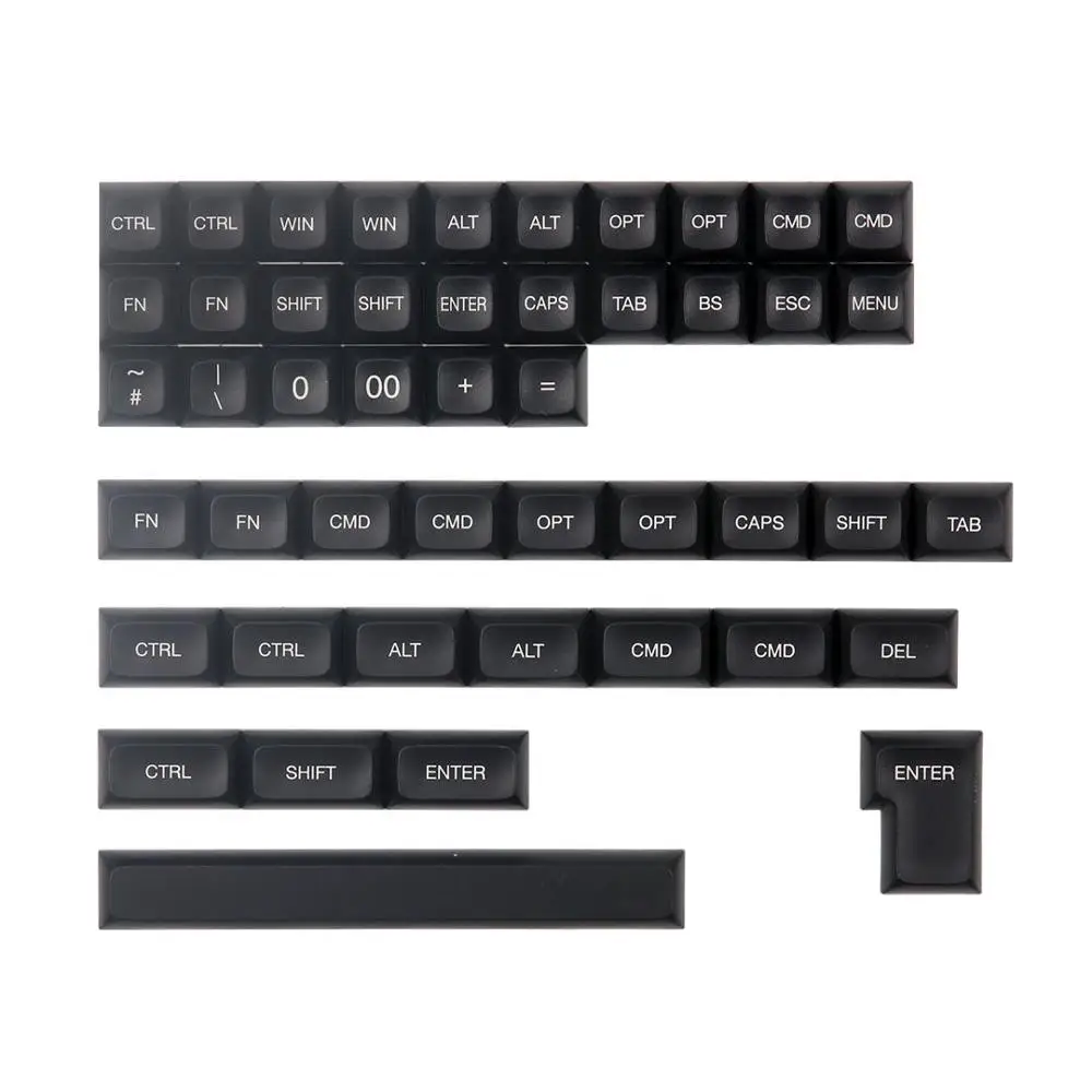 47 KEYS ADD-ON KIT TEX ADA keycaps база/дополнение/пленка Новинка для GK64 TADA68 HHKB cherry mx механическая клавиатура - Цвет: 47 KEYS ADD-ON KIT