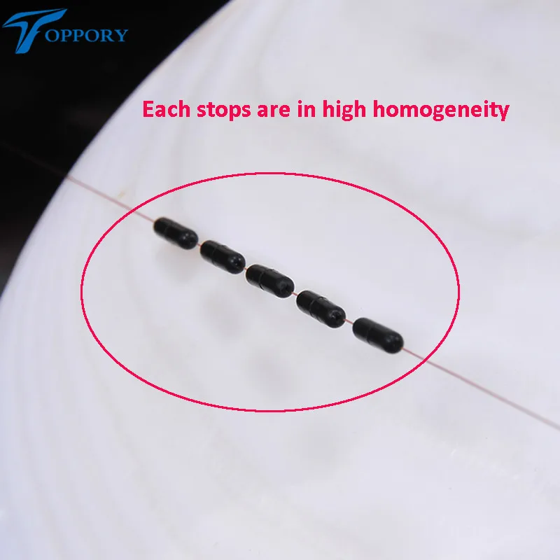 5 упаковок/партия резиновые поплавковые ограничители Для лески|float stop|bobber stopperfishing