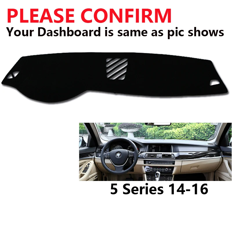 ПОДХОДИТ ДЛЯ BMW 5 Серии 2014 2015 2016 ПАНЕЛЬ КРЫШКИ Dashmat ДАШ МАТ PAD КОЗЫРЕК ОТ СОЛНЦА