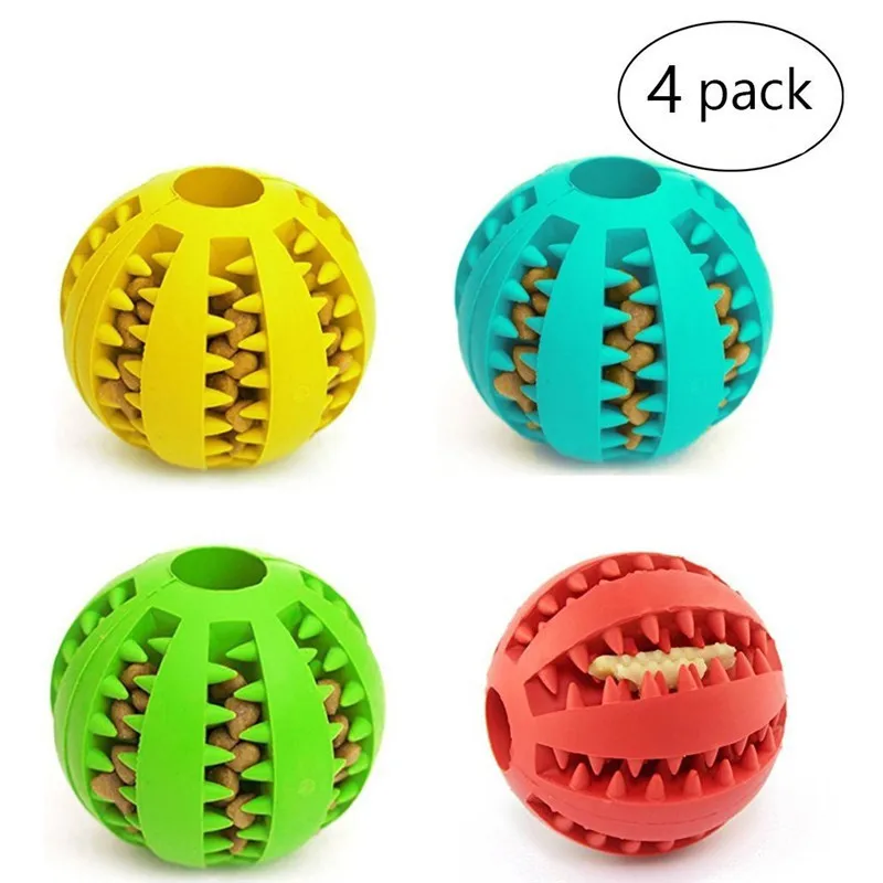 Pet Dog игрушечная зубная щетка Забавный интерактивный эластичный шарик собака жевательная игрушка для собак зубы чистый шар еды Экстра-жесткий резиновый мяч