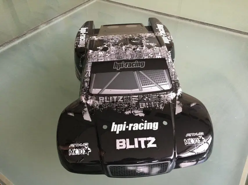 Новинка Hpi Racing 1/10 корпус для короткого прохождения по дороге HPI WR8 330 мм SCA10 Pan Car PC