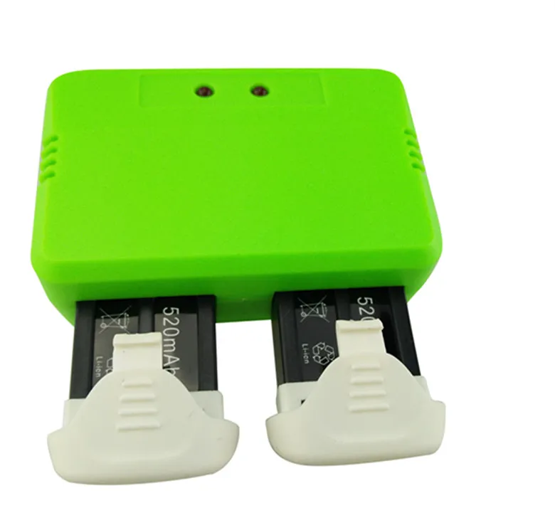 Hubsan X4 Plus H107C + Квадрокоптер комплект обновления 2 шт 3 7 V 520mah зарядное устройство и