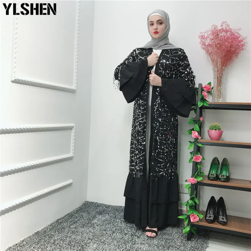 Женское мусульманское платье Abaya Dubai женское для молитвы Рамадана хиджаб кафтан