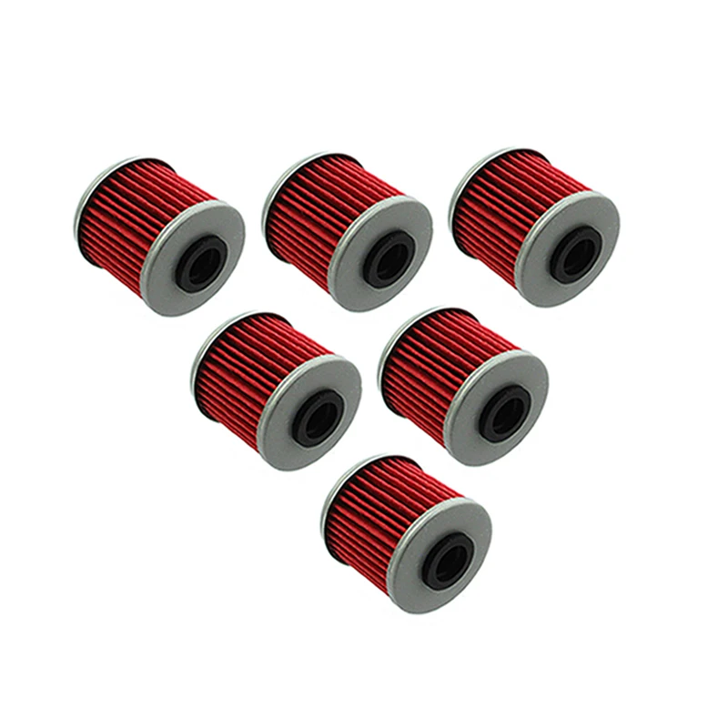 XLSION Aftermarket 6 шт. масляный фильтр трансмиссии для Honda 15412-MGS-D21 SXS1000 Pioneer 1000 M3 M5P 2-й 2016-2017