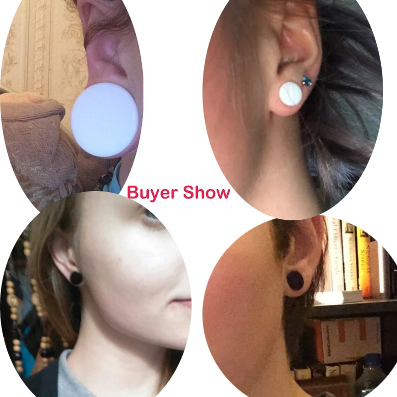 2 шт./лот акриловые Заглушки для ушей туннели заглушки 3 30 мм расширители растяжки