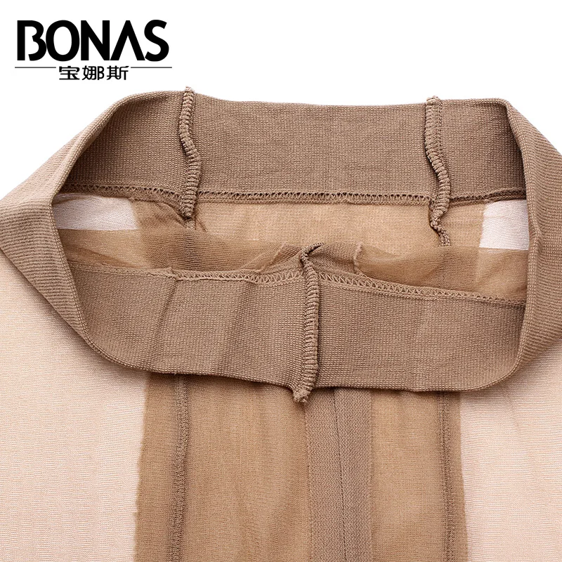 2017 Горячей Продажи BONAS 2D Высокая Эластичность Колготки женские Ультратонкие