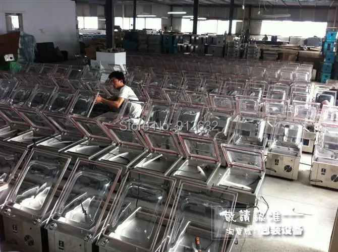 304 из нержавеющей стали Малый настольная вакуумная упаковочная машина пищевой