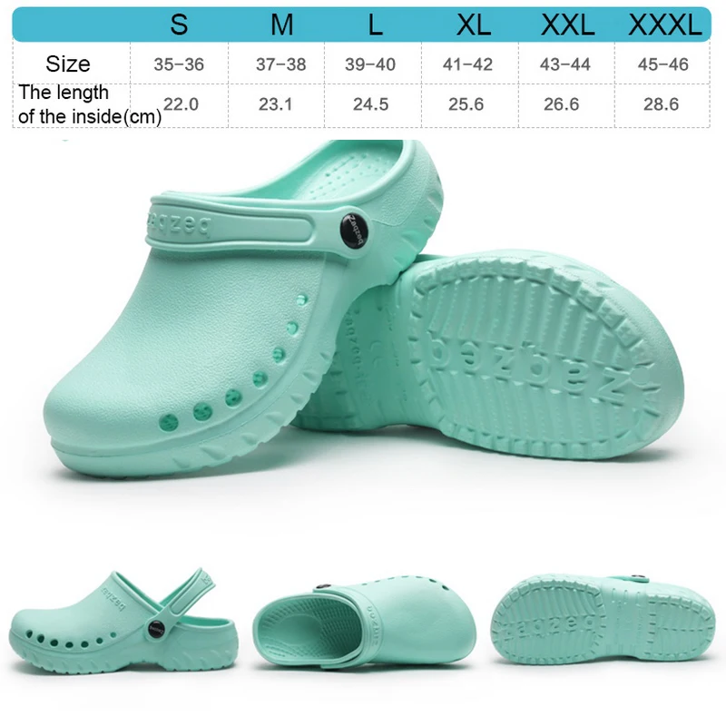 Мужские рабочие шлепанцы для кухни шеф повара садовая обувь летняя дышащая