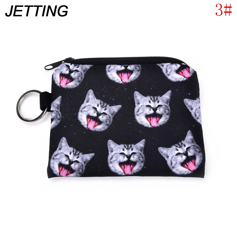 1 шт. новый кошелек из искусственной кожи с кошкой каваи сумка для монет милый