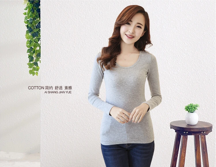 Новинка весна осень 2019 модная пикантная облегающая эластичная тонкая футболка с