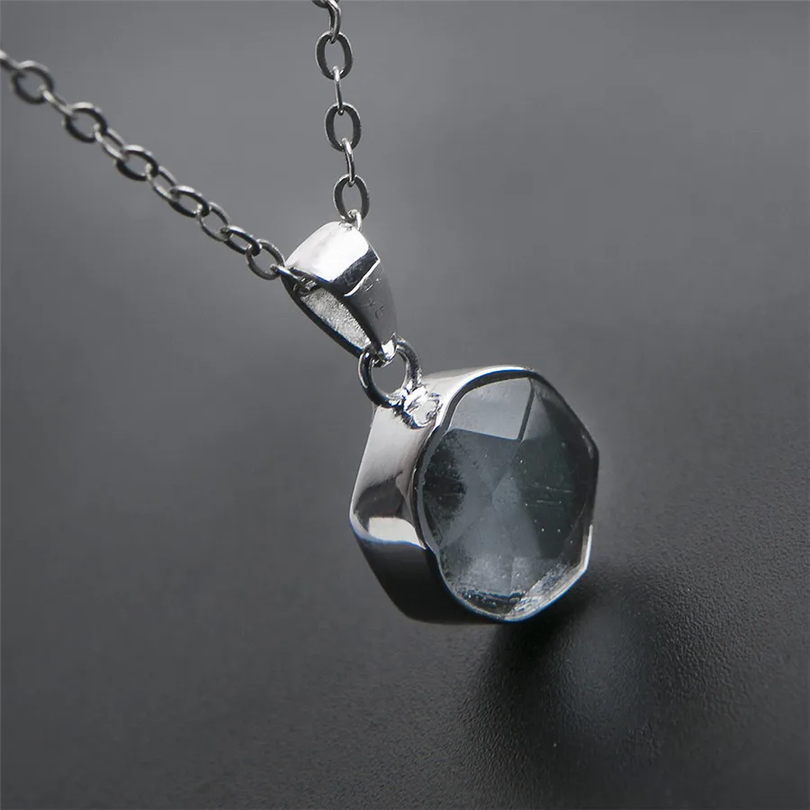 Подлинное натуральное ювелирное ожерелье с подвеской из железного метеорита в