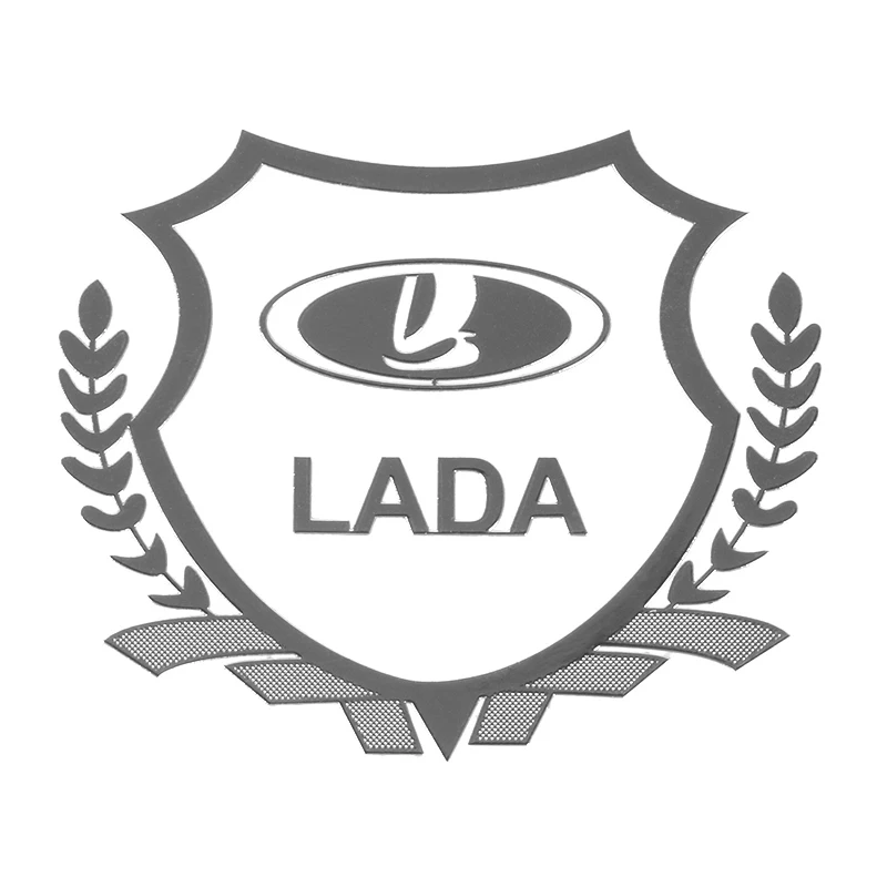 LADA 4 шт «открыто» на автомобильную дверь безопасности предотвращения столкновений предупреждающий, светоотражающий наклейки для peugeot 206 207 301 307 308 407 408 508 автомобильные аксессуары - Название цвета: LADA