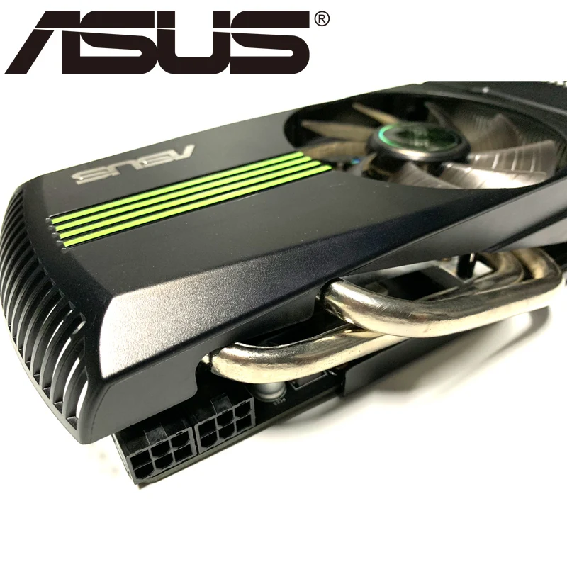 Видеокарта ASUS GTX 560Ti 1 ГБ 560 бит GDDR5 графические карты для nVIDIA Geforce 750 ti б/у VGA мощнее