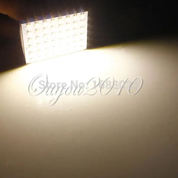 48 SMD 1210 светодиодный Панель холодный белый автомобиль авто Купол Карта