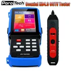 DHL Free Профессиональный CCTV тестер монитор IPC9310 H.265 4K IP 5 Мп AHD 8 Мп CVI TVI CVBS камера тестер er ONVIF POE UTPRJ45 TDR тест
