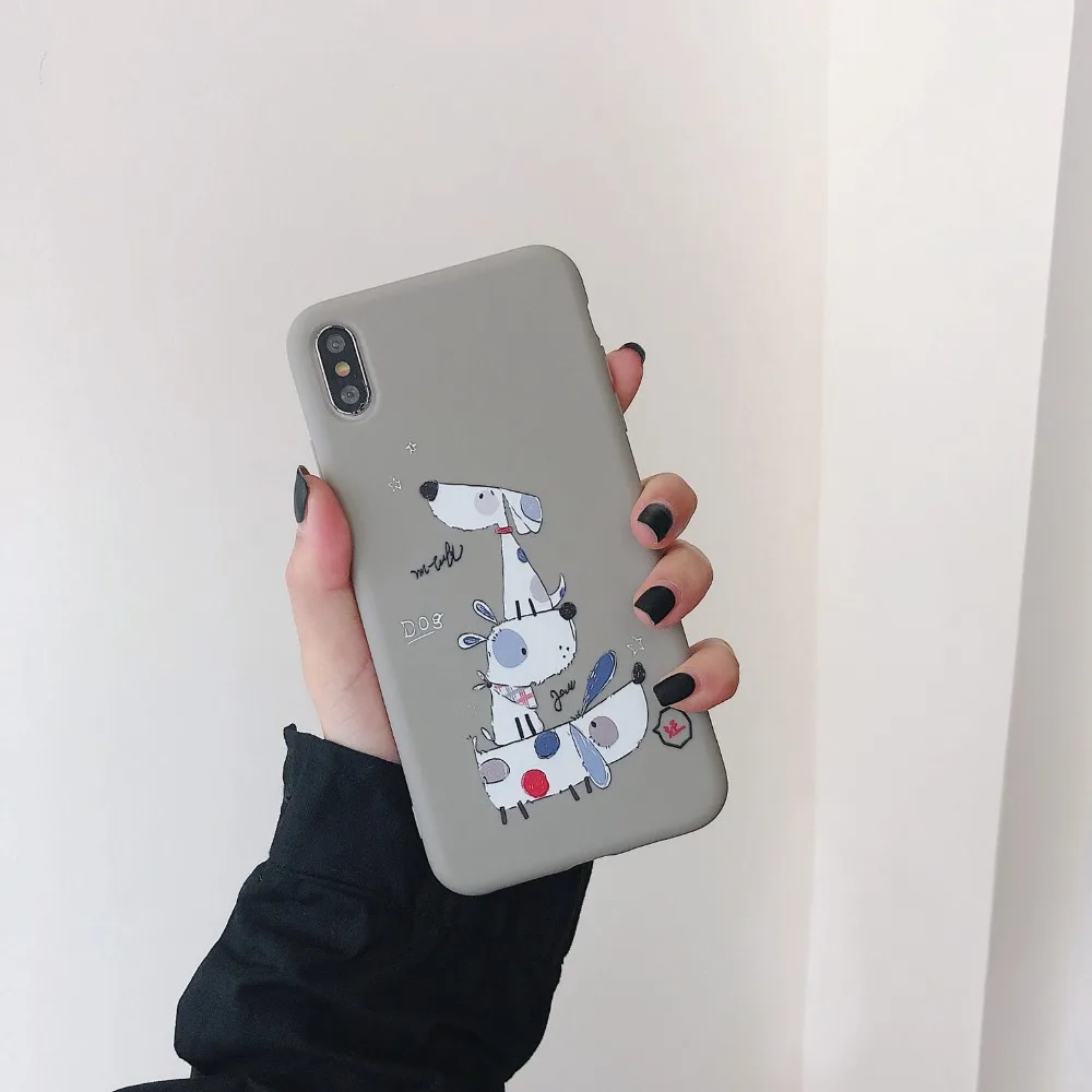 Милый чехол для телефона с рисунком забавной собаки huawei P30 P20 PRO P10 mate 20 nova 4 3s honor 9 10