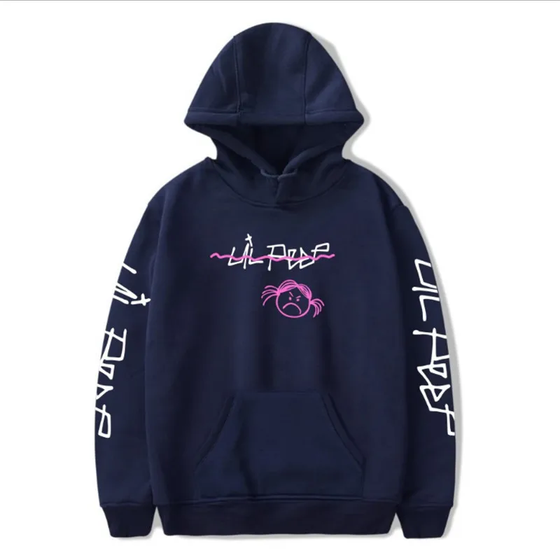 Мужские толстовки с капюшоном Lil Peep пуловер для мужчин и женщин sudaderas cry Детская