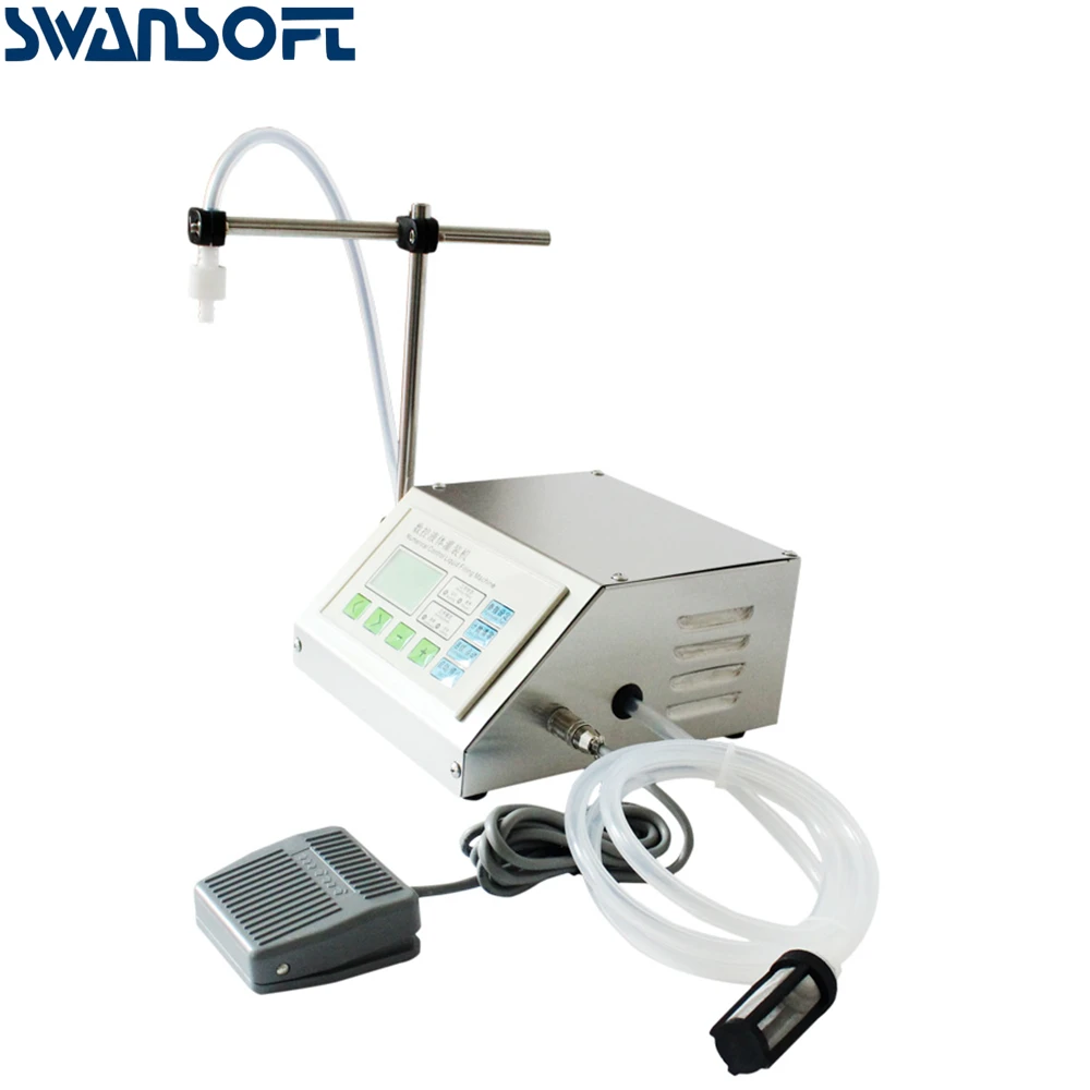 Малая автоматическая машина для розлива жидкости с ЧПУ 110 220 полуавтоматическая