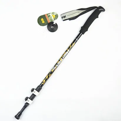 Outdoor Climbing Carbon Fiber Mountaineering Adjustable Lever Lock Lightweight Trekking Hiking Pole Walking Senderismo Stick | Спорт и