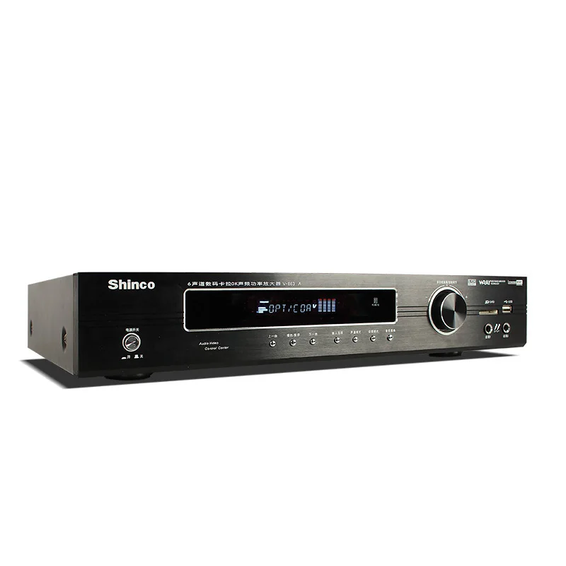 2019 Shinco/Новый V 863 5 1 канальный домашний аудио усилитель мощности Bluetooth/APE Loseless Play