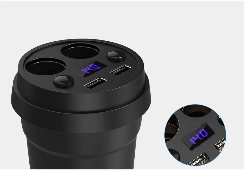 3.1A 2 USB гнездо прикуривателя автомобиля Зарядное устройство Мощность адаптер для
