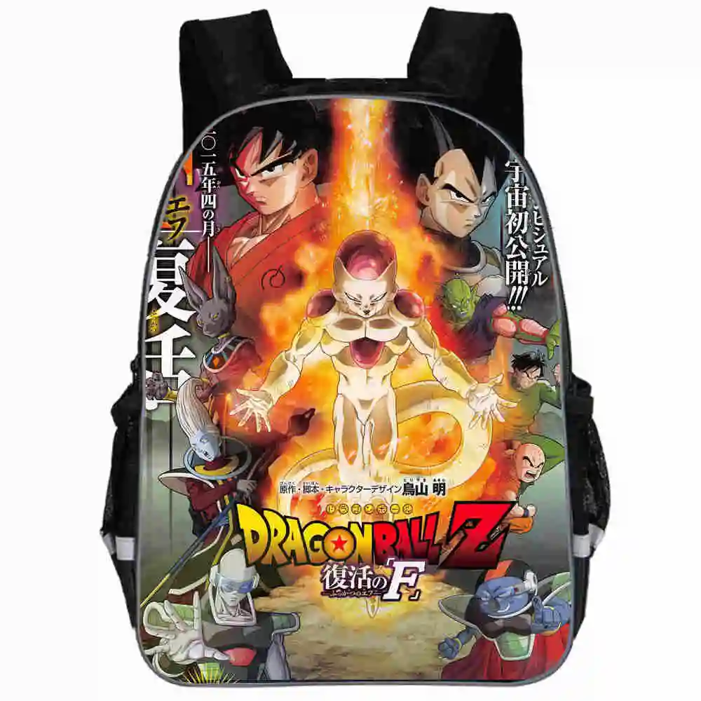 P Рюкзак с драконом и шариком, ультра-Instinct Goku Z Vegeta Migatte no Gokui, повседневные школьные сумки для маленьких мальчиков и девочек, подростков, Mochila Bolsa - Цвет: P