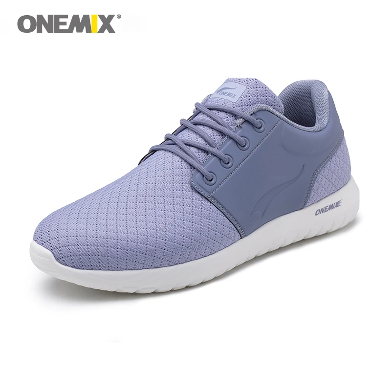 Кроссовки Onemix сетчатые для мужчин и женщин легкие спортивные сникерсы на