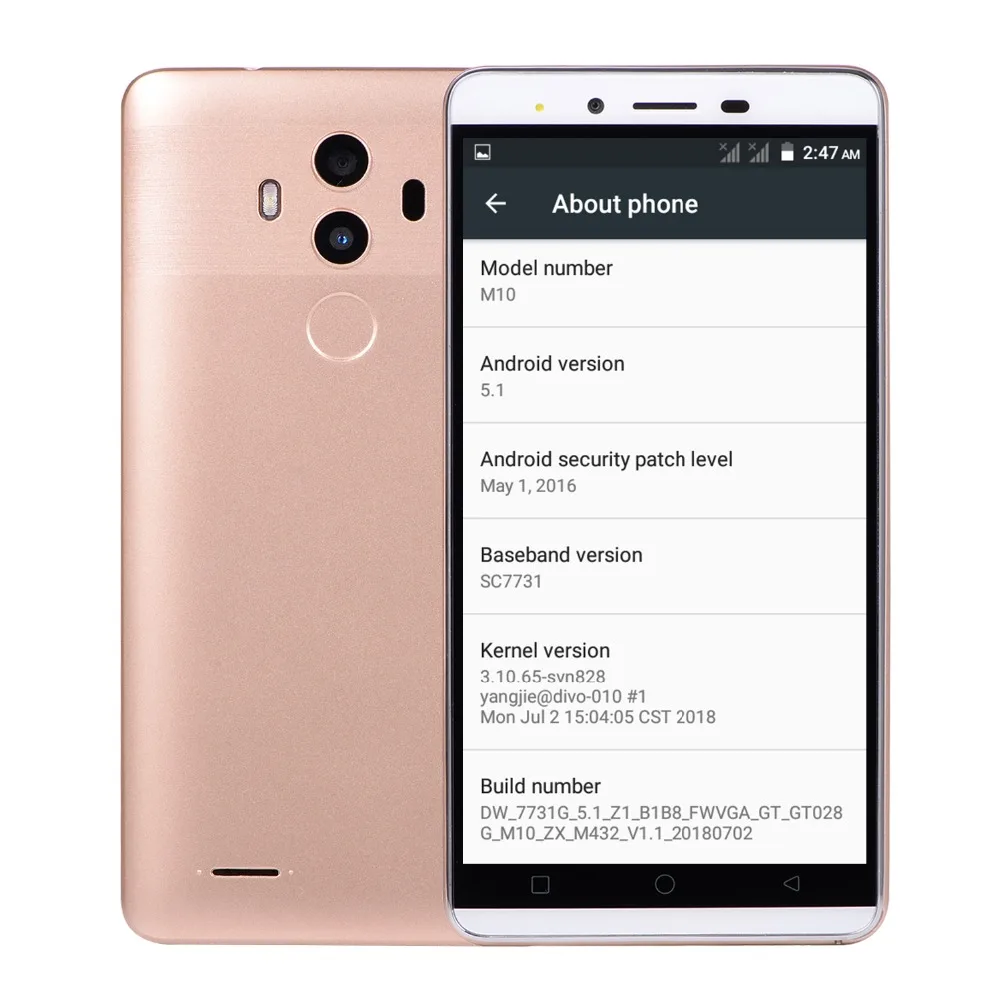 Дешевый смартфон, 5,0 дюймов, большой экран, двухъядерный, 3G, WCDMA, Android 4,4, 512 МБ+ 4 Гб, 1500 МП, мА/ч, две sim-карты, мобильный телефон Cectdigi M10