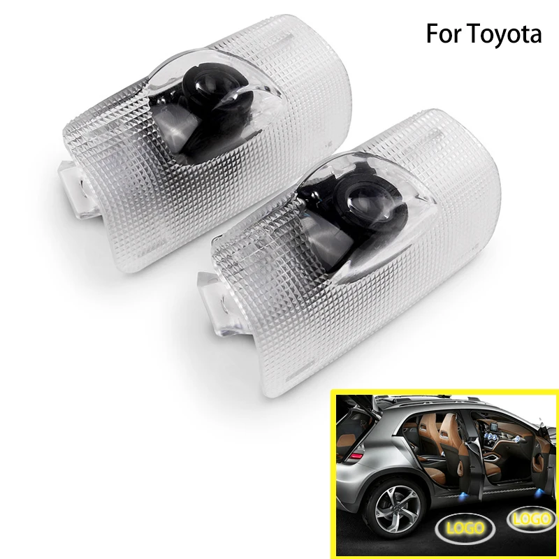 Светодиодный лазерный проектор с логотипом Ghost Shadow для TOYOTA Prado Reiz Camry Corolla Sienna E'Z
