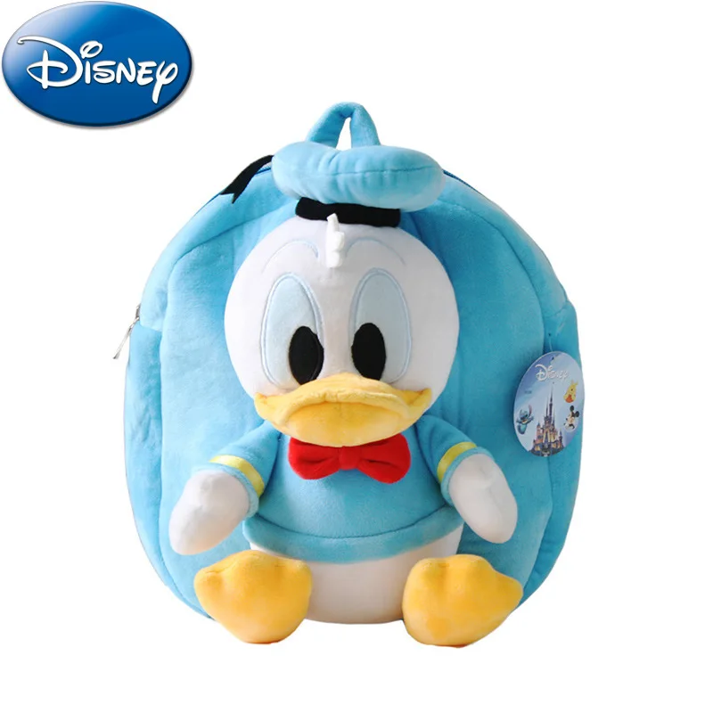 Disney kawaii плюшевый рюкзак с рисунком Микки Мауса сумка из плюша для девочек Маусом